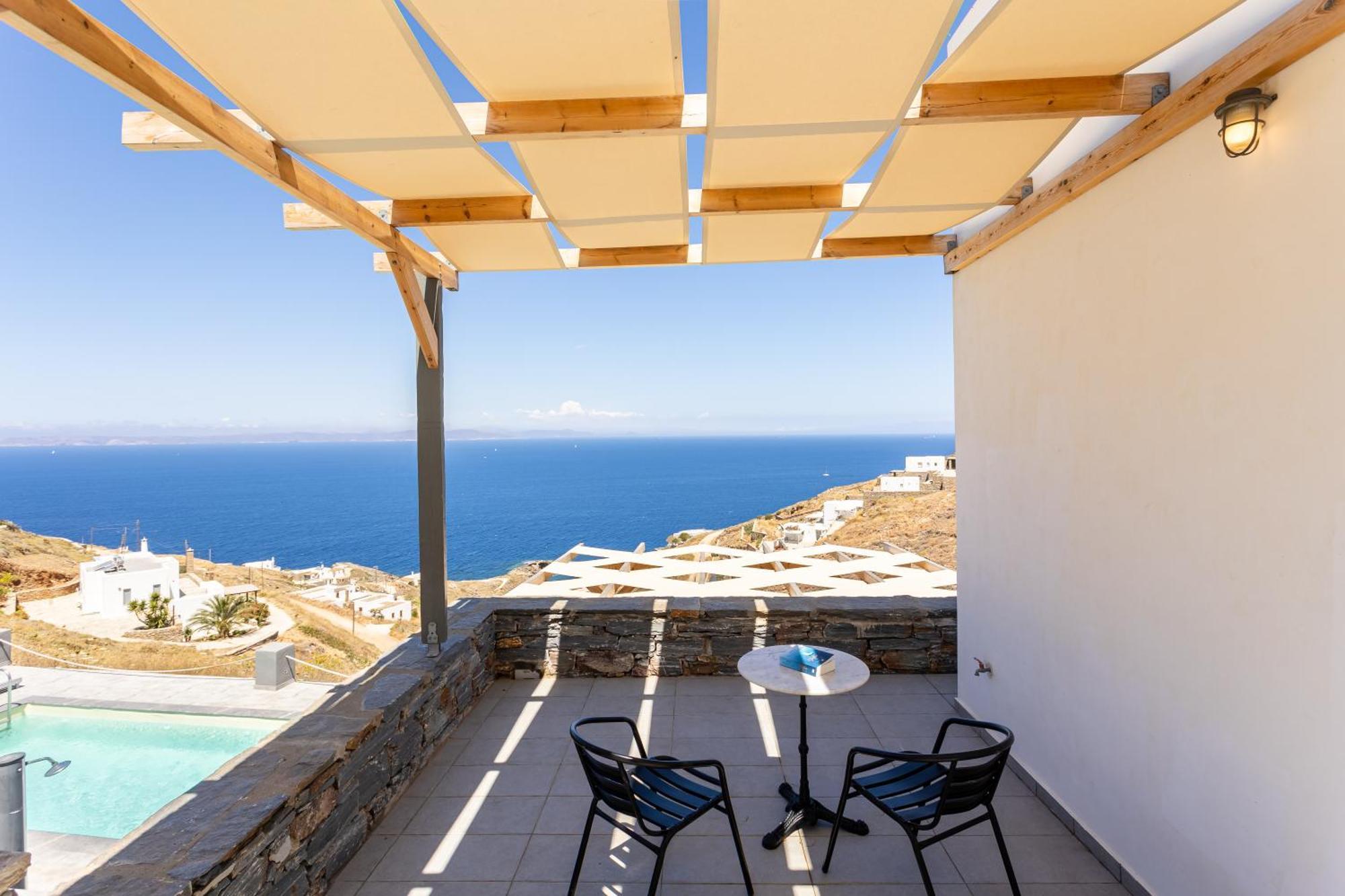 Live In Blue - Kea'S Myriad Shades Korissia  Exterior foto