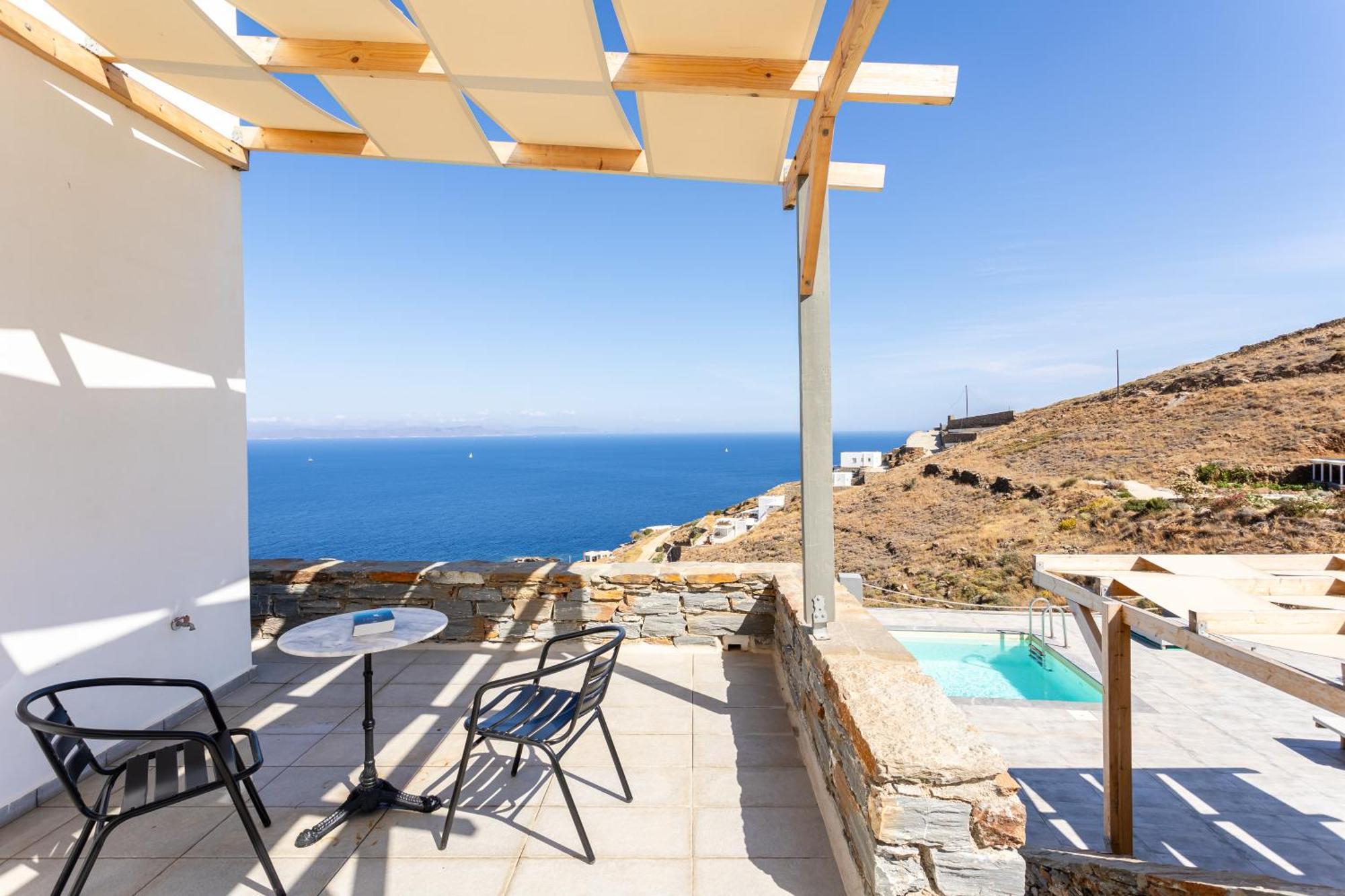 Live In Blue - Kea'S Myriad Shades Korissia  Exterior foto