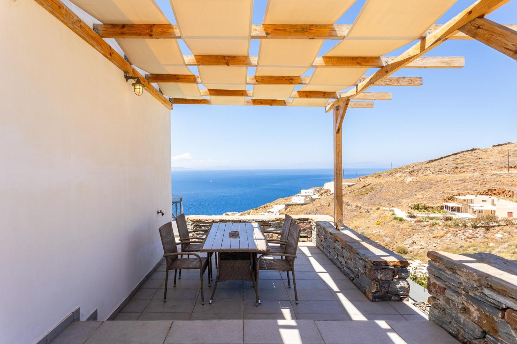 Live In Blue - Kea'S Myriad Shades Korissia  Exterior foto