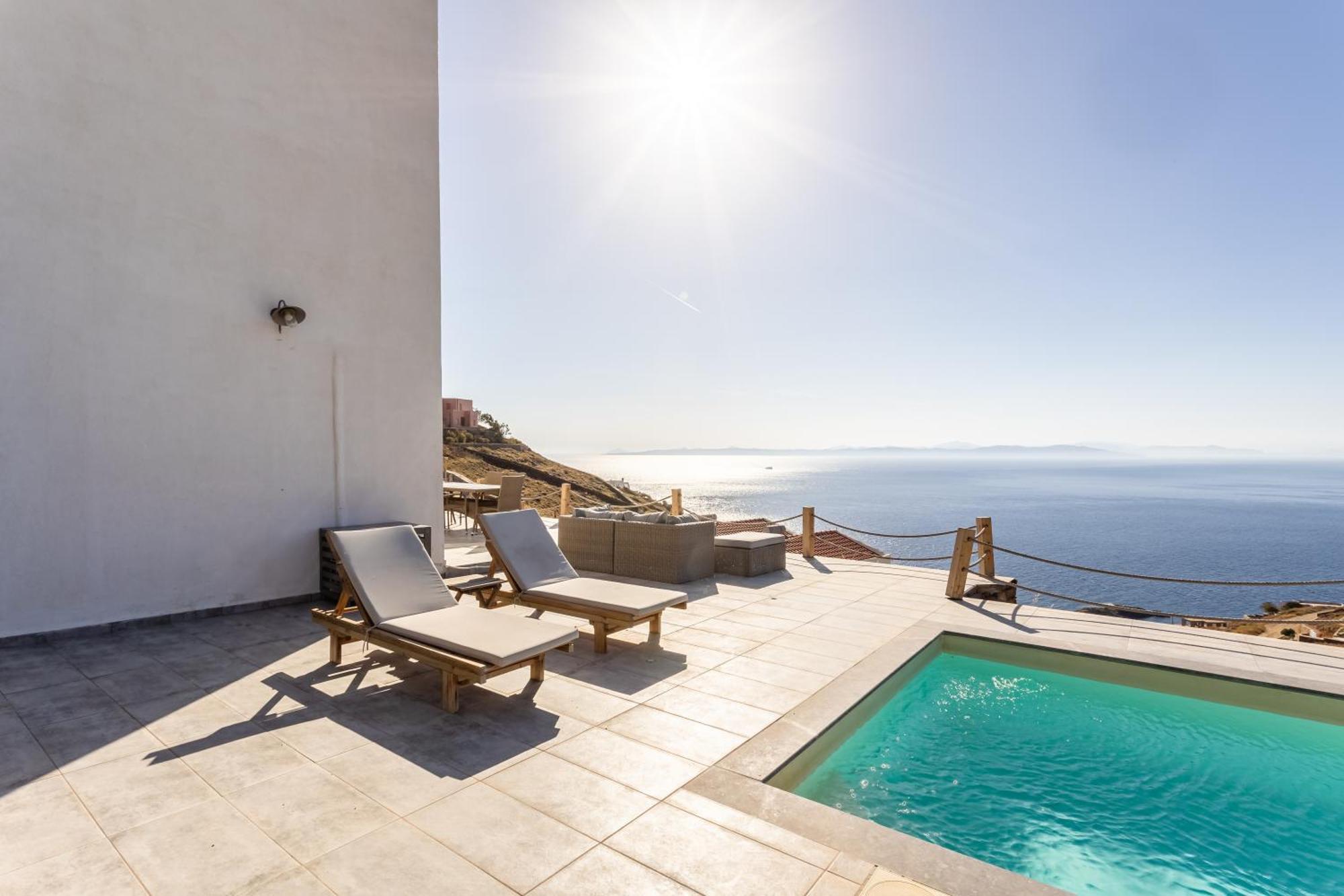 Live In Blue - Kea'S Myriad Shades Korissia  Exterior foto