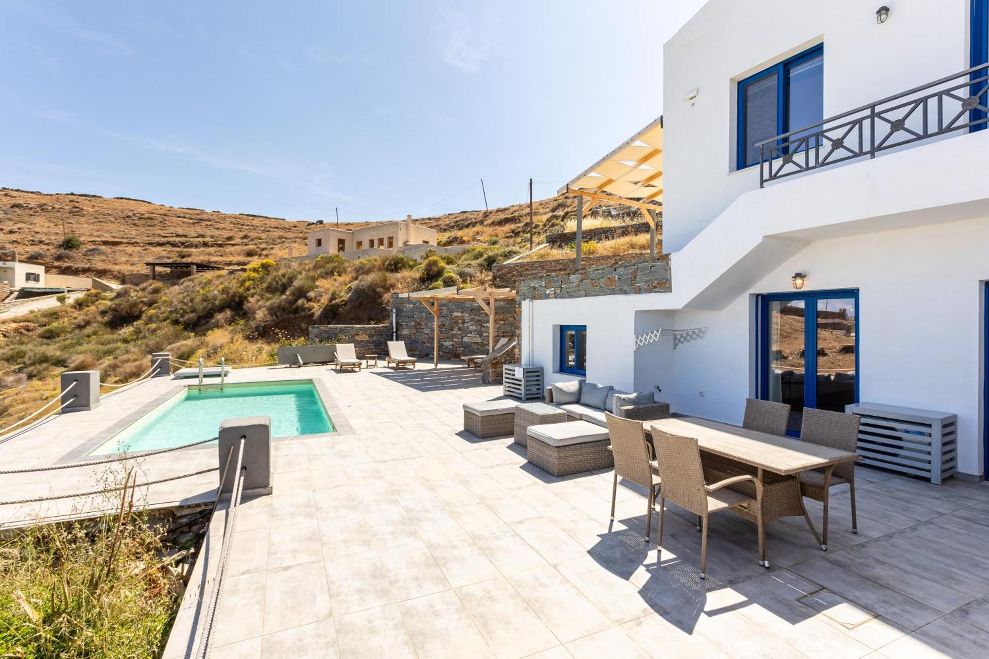 Live In Blue - Kea'S Myriad Shades Korissia  Exterior foto