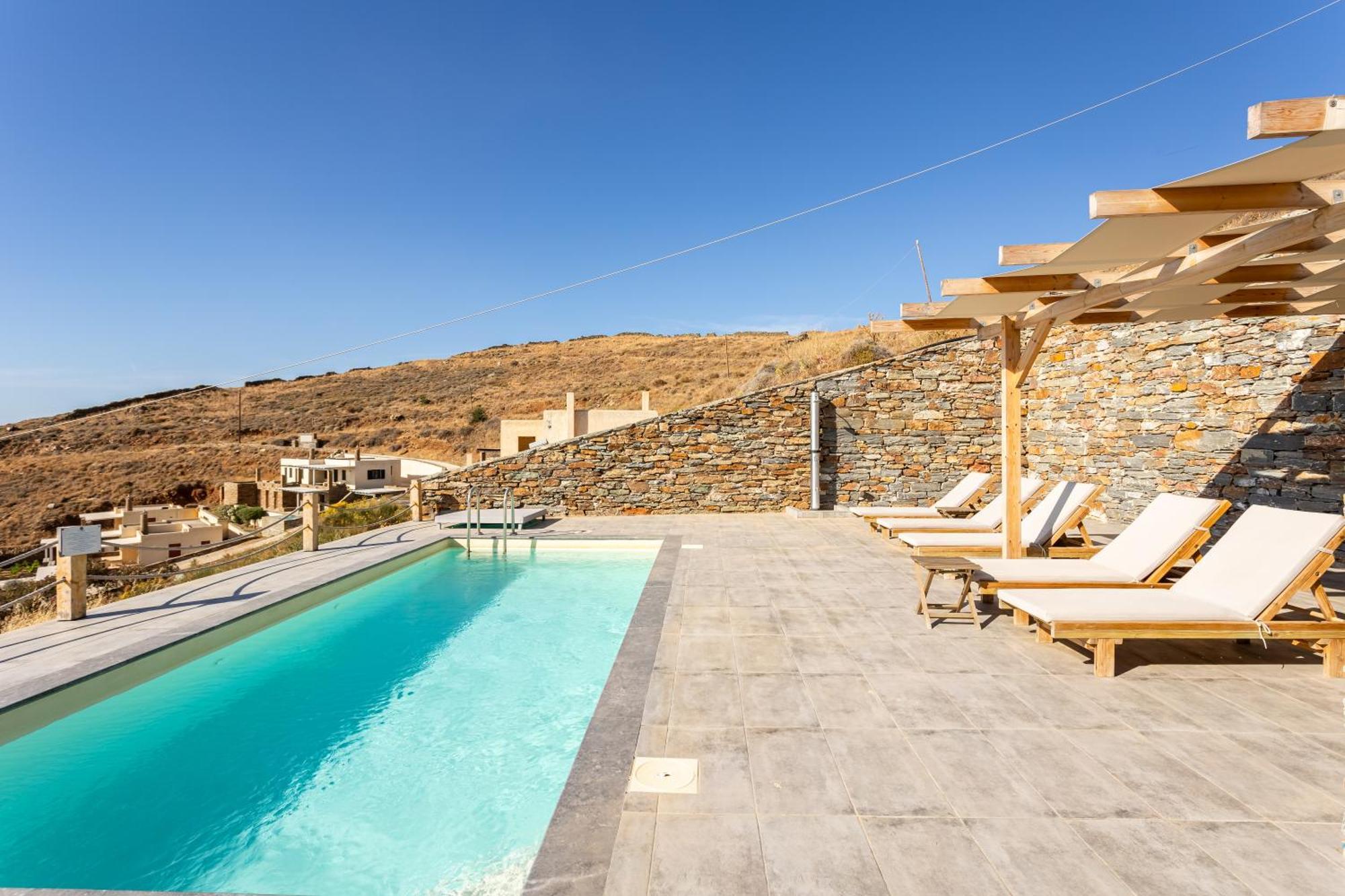 Live In Blue - Kea'S Myriad Shades Korissia  Exterior foto